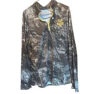 Realtree Max-1 Quarter Zip-Hunting Shirt
